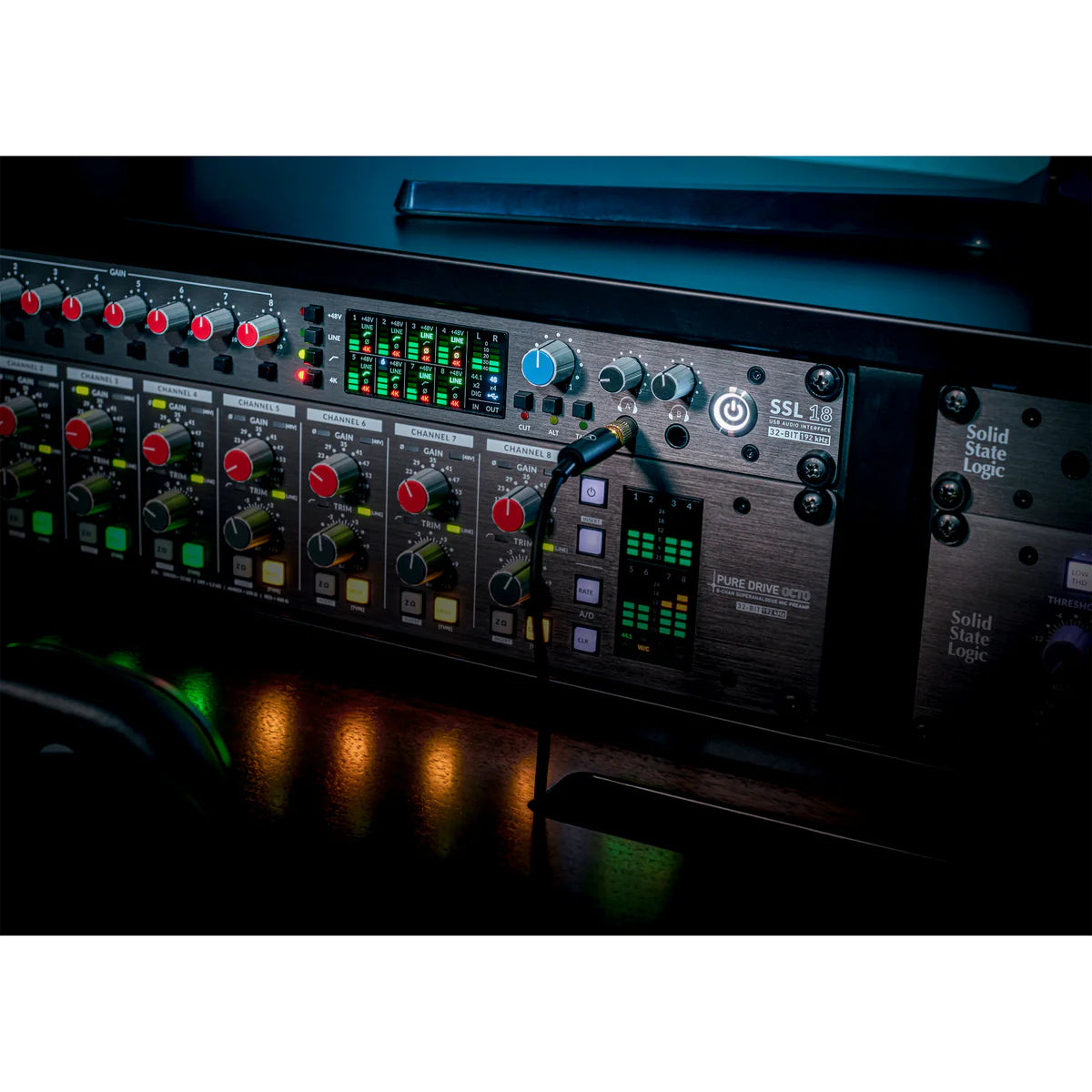 Interfaz de Audio 26-in/28-out - USB C SSL18