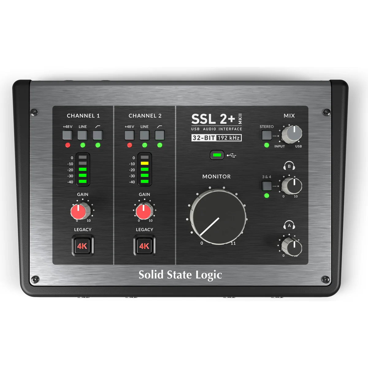 Interfaz de Audio USB-C Solid State Logic SSL2+MKII