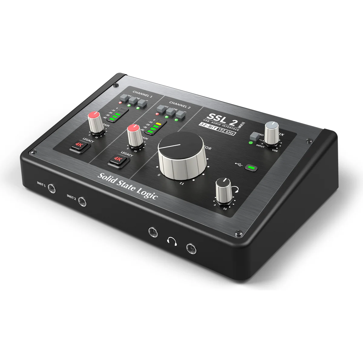 Interfaz de Audio USB-C de 2 Canales Solid State Logic SSL2 MKII