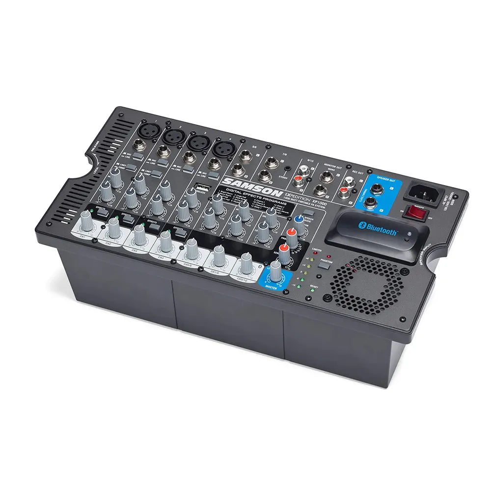 Sistema de Amplificación Portátil XP1000 c/Bluetooth Samson