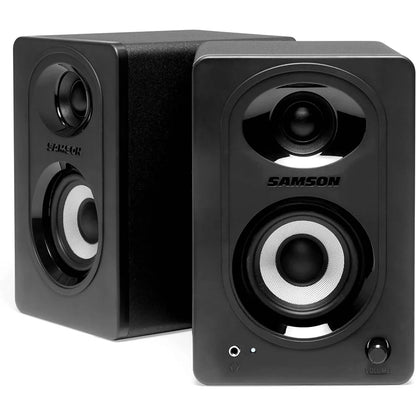 Monitores de Estudio Bluetooth 3" MediaOne M30BT Samson (Par)