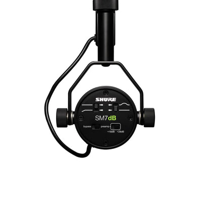 Micrófono Dinámico SM7dB Shure (Con Preamplificador Incorporado)