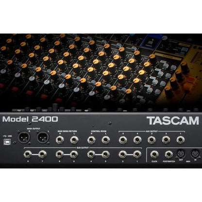 Consola de Grabación Analógica 24 pistas c/Interfaz Model 2400 TASCAM