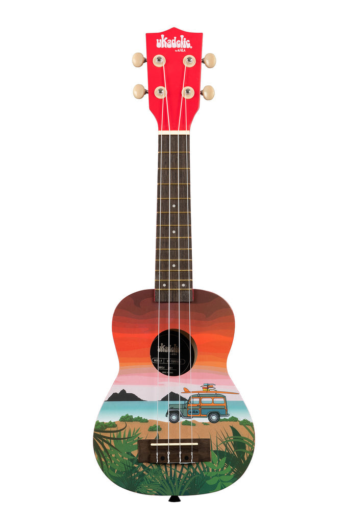 Ukelele Soprano Ukadelic Surfari UK-SURFARI Kala