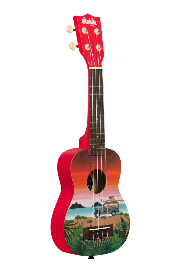 Ukelele Soprano Ukadelic Surfari UK-SURFARI Kala