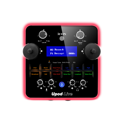 Interfaz de Audio USB para Streaming UPod Live Icon Pro Audio