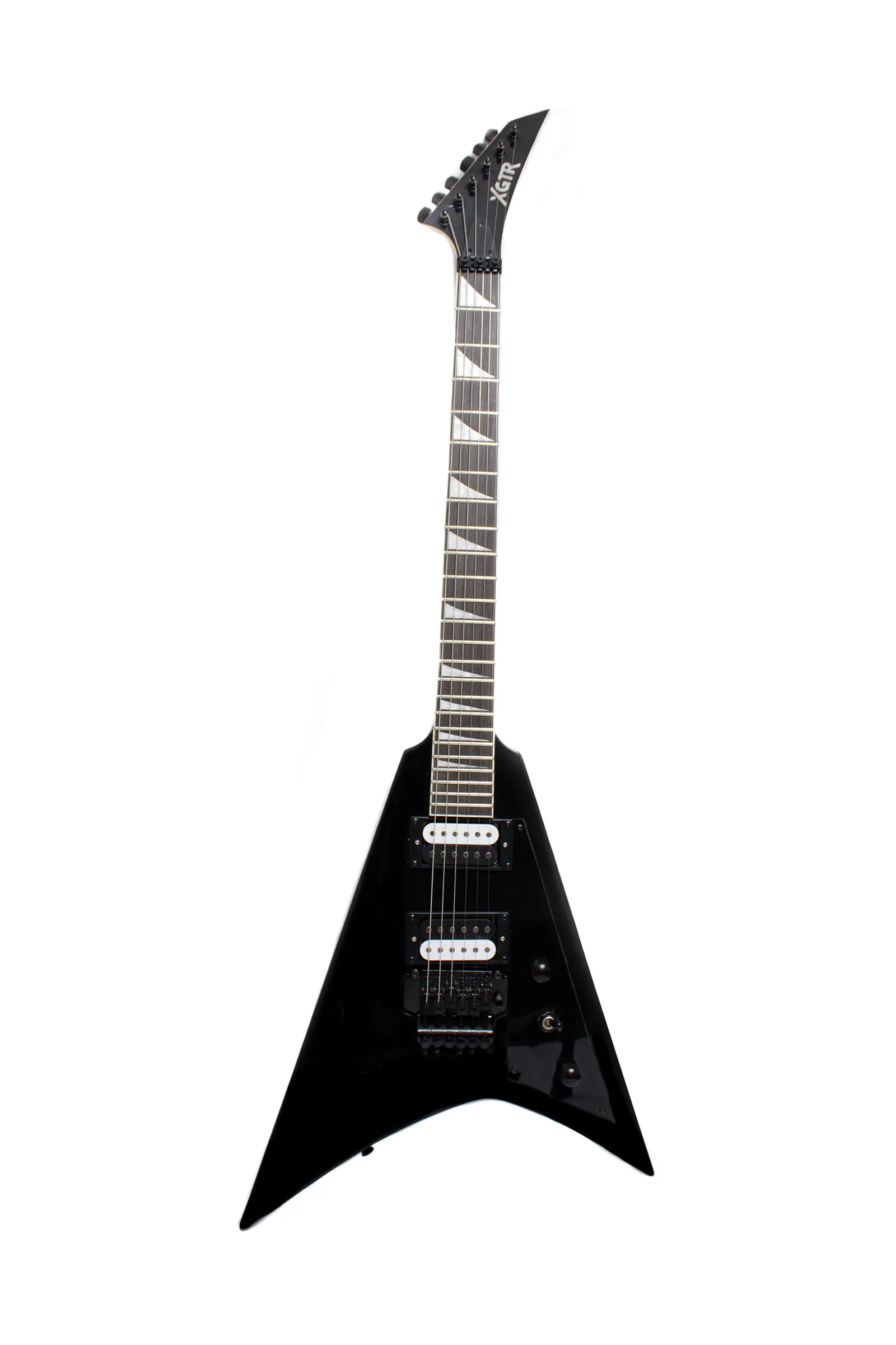 Guitarra Eléctrica XGTR Flying V Black VE100 XGTR