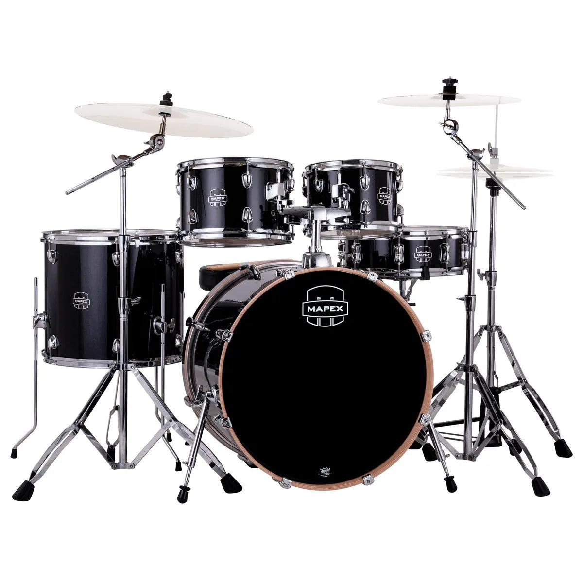 Batería Acústica Serie Venus VE5295FTVH - Black Galaxy Sparkle Mapex