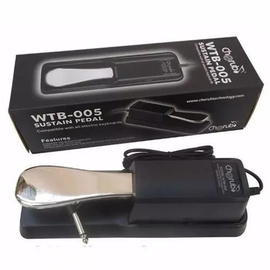 Pedal Sustain para Teclado Wtb-005 Cherub