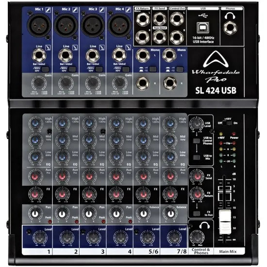 Mixer SL 424 USB Wharfedale