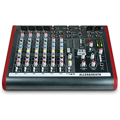 Mixer ZED10FX USB con Efectos Allen & Heath