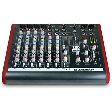 Mixer ZED10FX USB con Efectos Allen & Heath