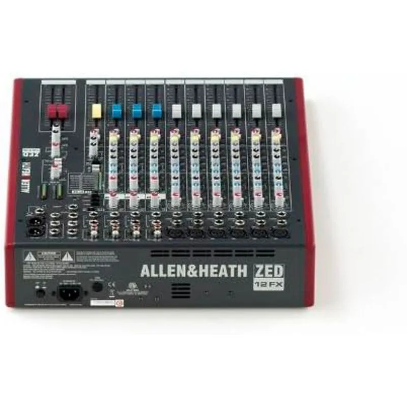 Mixer ZED12FX USB con Efectos Allen & Heath