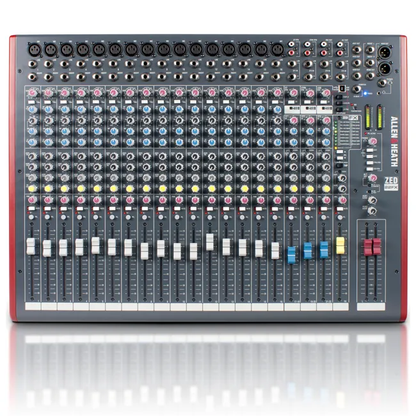 Mixer ZED22FX/X con Efectos 16 Canales Mono y 3 Canales Estéreo Allen & Heath