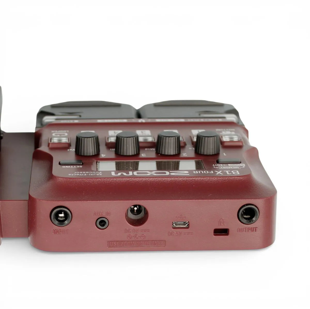 Pedalera Multiefecto para Bajo B1X FOUR Pedal de expresión Zoom