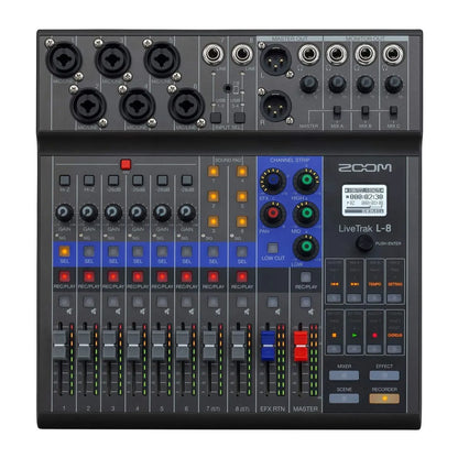 Mixer Digital Livetrack L-8 Zoom