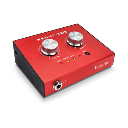 Amplificador de Audífonos Estéreo Dante Pro RedNet AM2 Focusrite