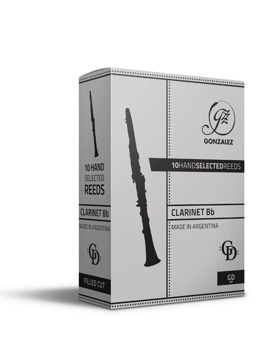 Caja 10 Cañas para Clarinete Bb González & Dávalos