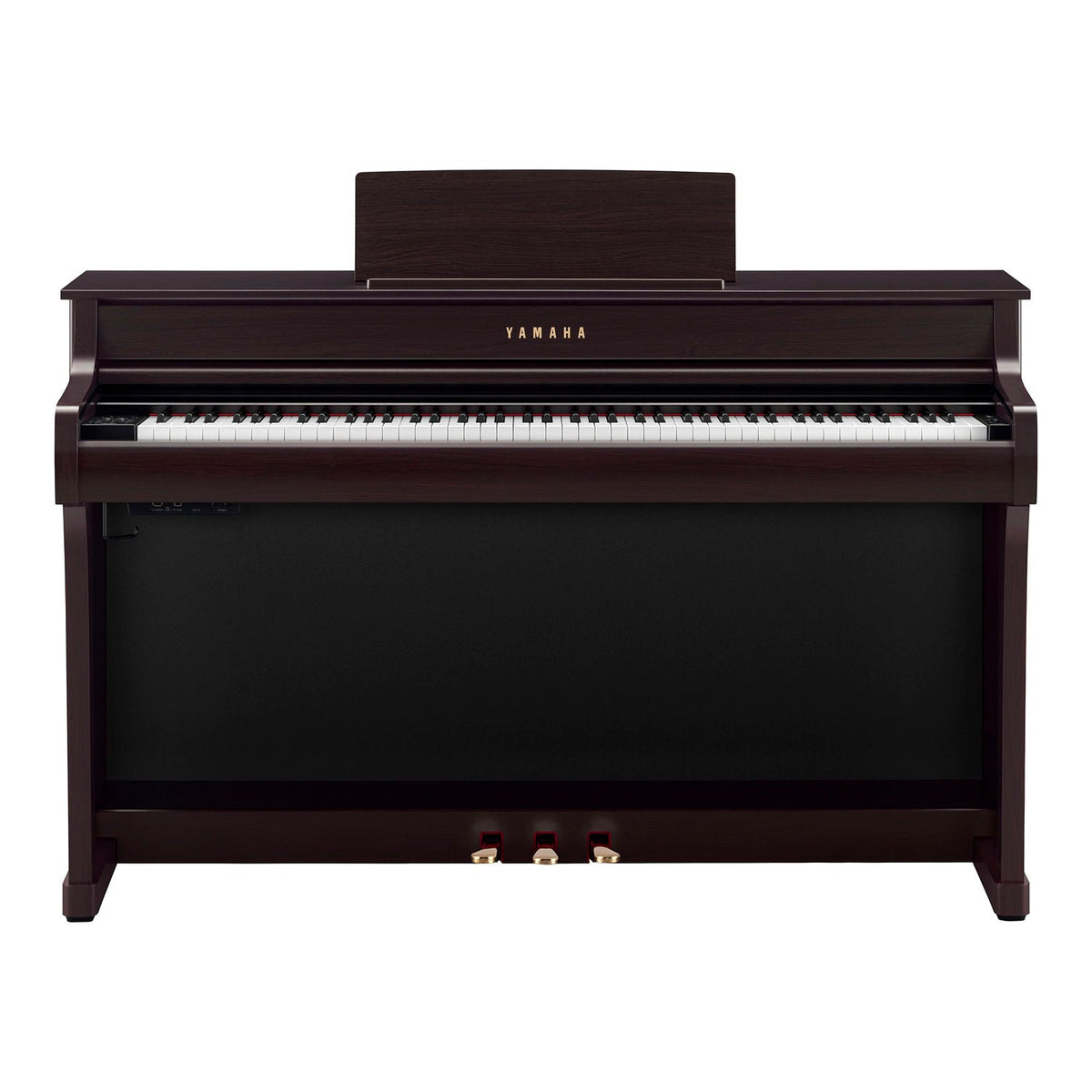 Yamaha Clavinova CLP-835R Rosewood - vista frontal