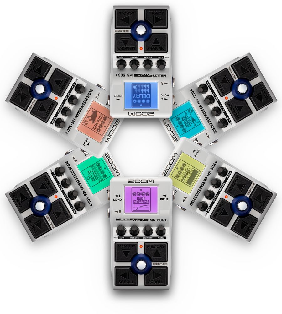 Pedal Multiefecto Multistomp MS-50G+ Zoom