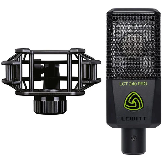 Micrófono De Condensador con Suspensión LCT 240 Pro Valuepack Lewitt