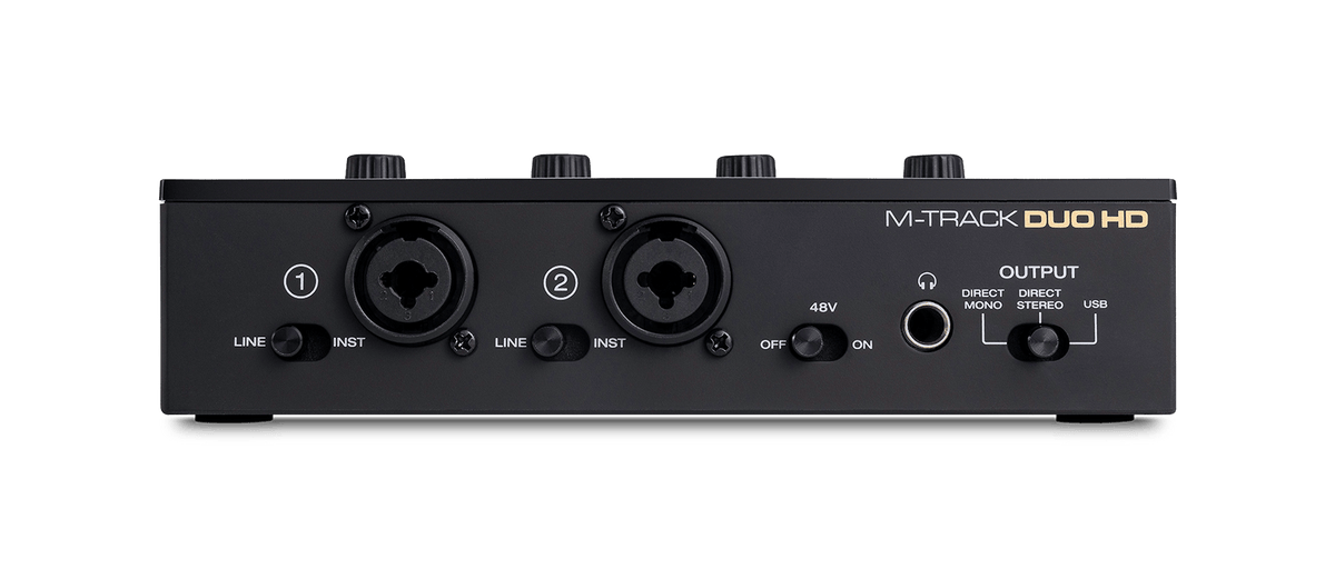 Interfaz de Audio M-Track Duo HD M-Audio