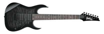 Guitarra Eléctrica GRG7221QA TKS 7 Cuerdas Ibanez - Transparent Black Sunburst