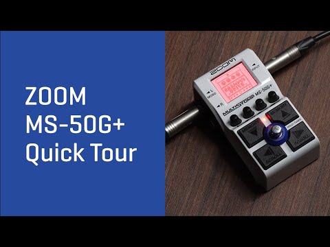 Pedal Multiefecto Multistomp MS-50G+ Zoom