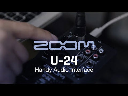 Interfaz de Audio U24 Zoom