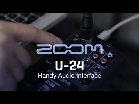 Interfaz de Audio U24 Zoom