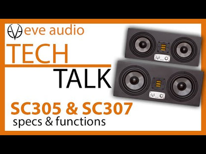 Monitor de Estudio Activo de 3 Vías 6,5" SC307 Eve Audio (Unidad)
