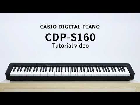 Piano Digital CDP-S160BK Casio