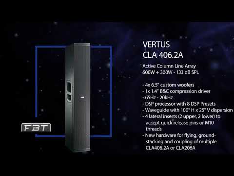 Line Array Vertus CLA 406.2A FBT