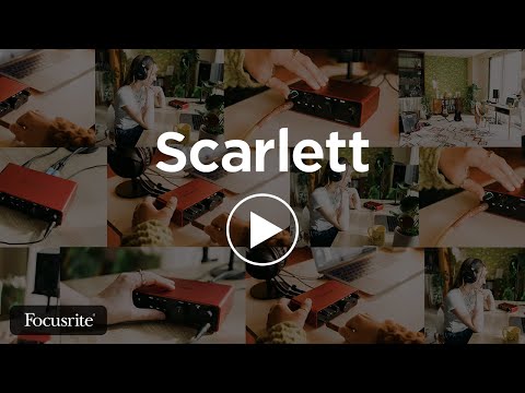 Interfaz de Audio Focusrite Scarlett 2i2 4th Gen