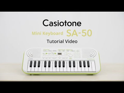 Teclado Personal Mini Casiotone SA-50 32 Teclas Casio