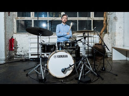 Shell Pack Stage Custom Hip 4 Piezas Raven Black Yamaha