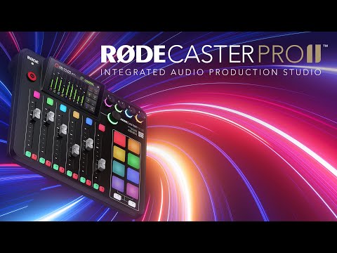 Mixer de 4 Canales para Podcast Profesional RodeCaster Pro II Rode
