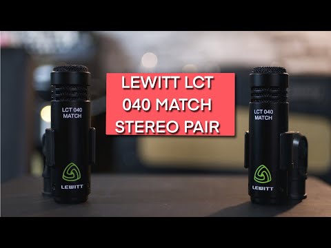 Micrófono de Condensador LCT 040 Match Sterep Pair Lewitt (Par)