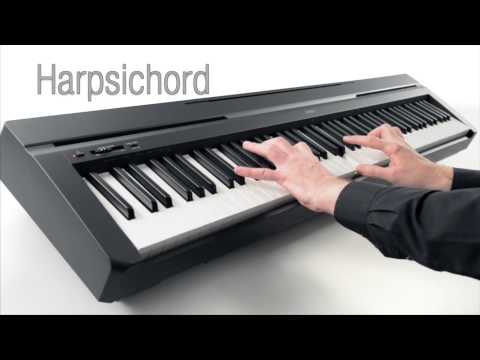 Piano Digital 88 Teclas P-45 Black Yamaha