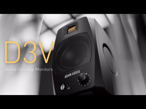 Monitores de Escritorio D3V Black Adam Audio