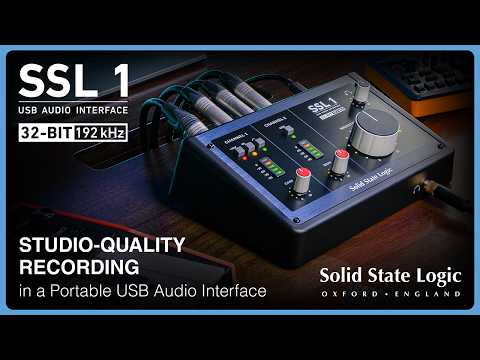 Solid State Logic Interfaz de Audio 2 in 2 out SSL1
