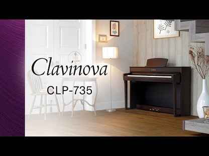 Clavinova CLP-735 Black Yamaha