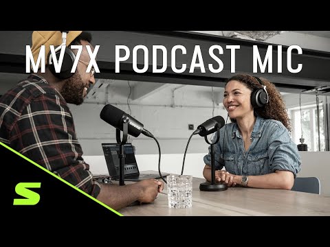 Micrófono para Podcast MV7X Shure