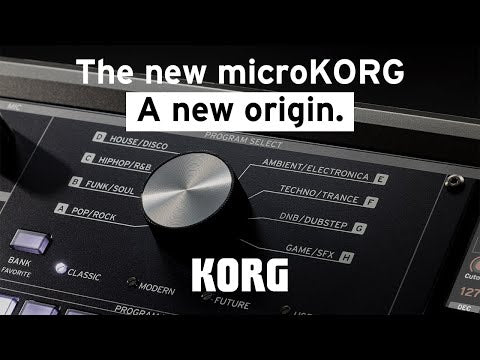 Sintetizador Vocoder MicroKorg2 Black Korg