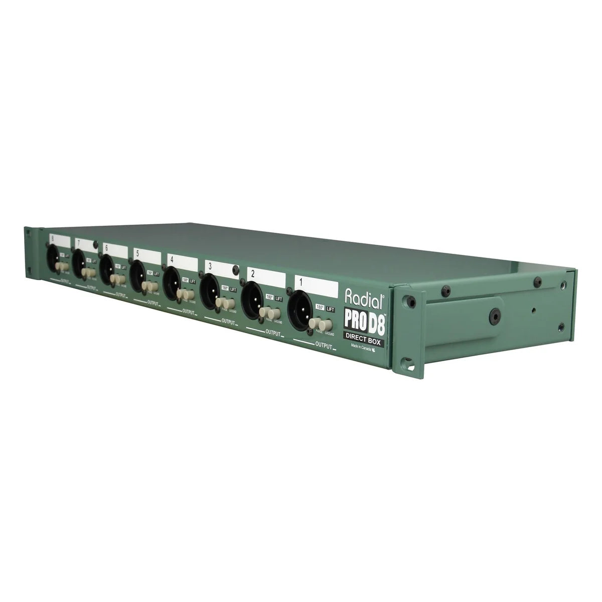 Caja Directa Pasiva Pro D8 Radial