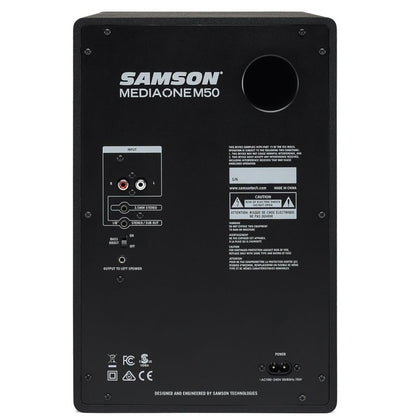 Monitores de Estudio Activos 5,25" MediaOne M50 Samson (Par)