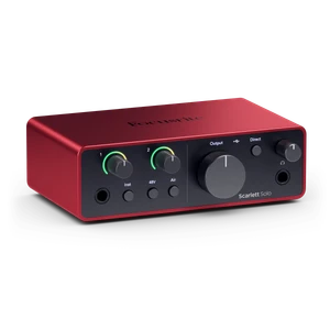 Pack de Grabación Scarlett Solo Studio 4th Gen Focusrite