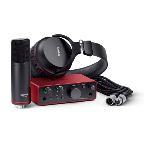 Pack de Grabación Scarlett Solo Studio 4th Gen Focusrite