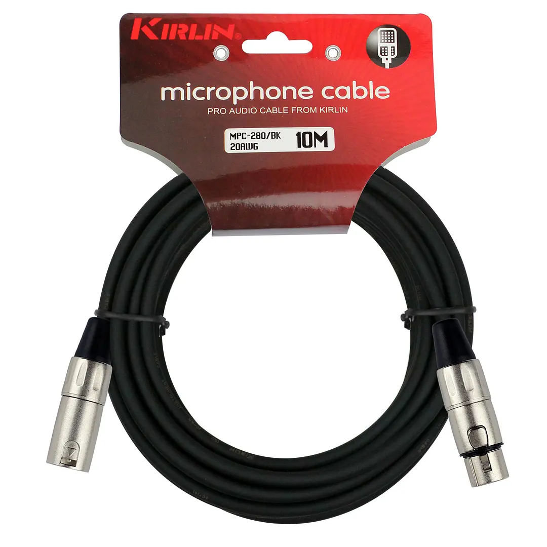 Cable Micrófono Serie C Xlr 10M Mpc-280-10 Kirlin