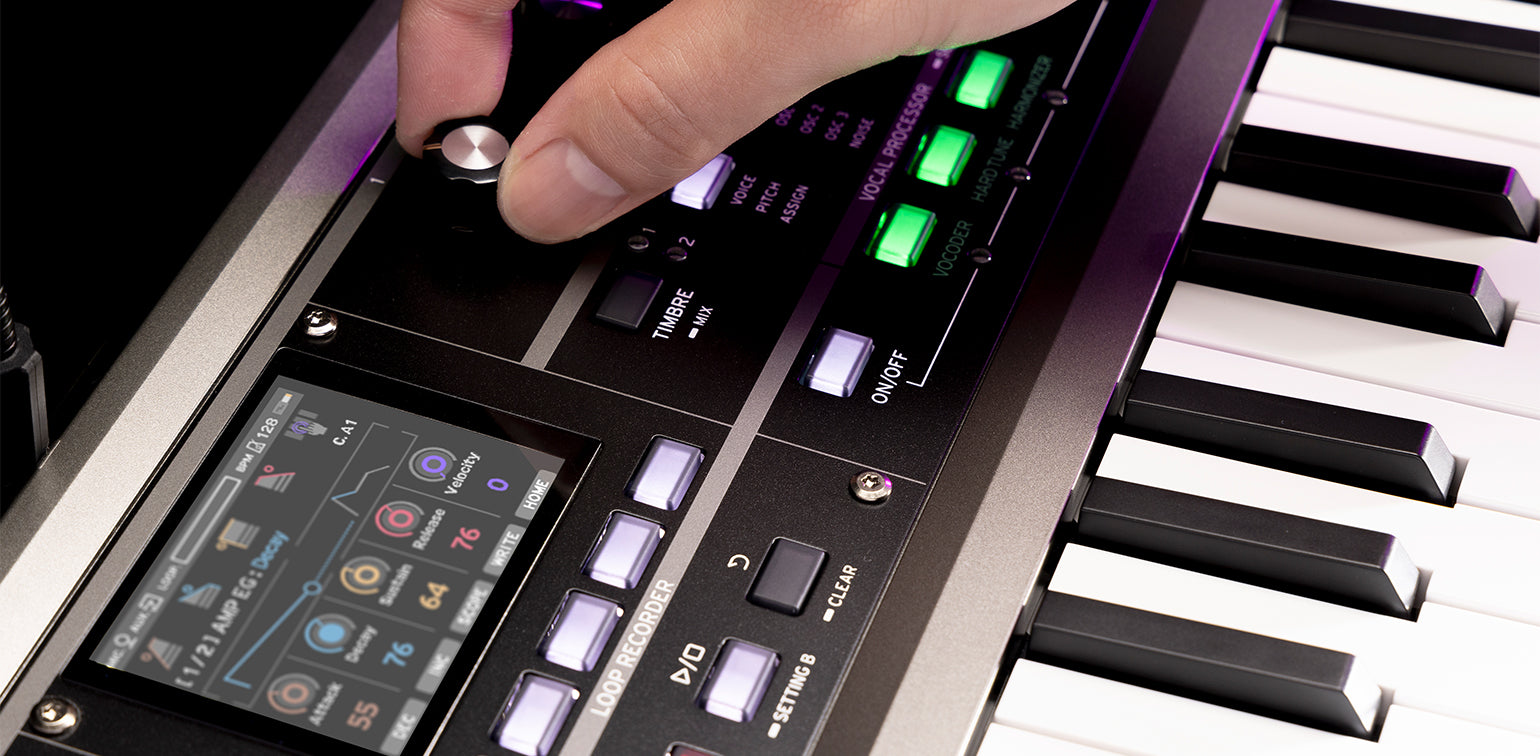 Sintetizador Vocoder MicroKorg2 Black Korg